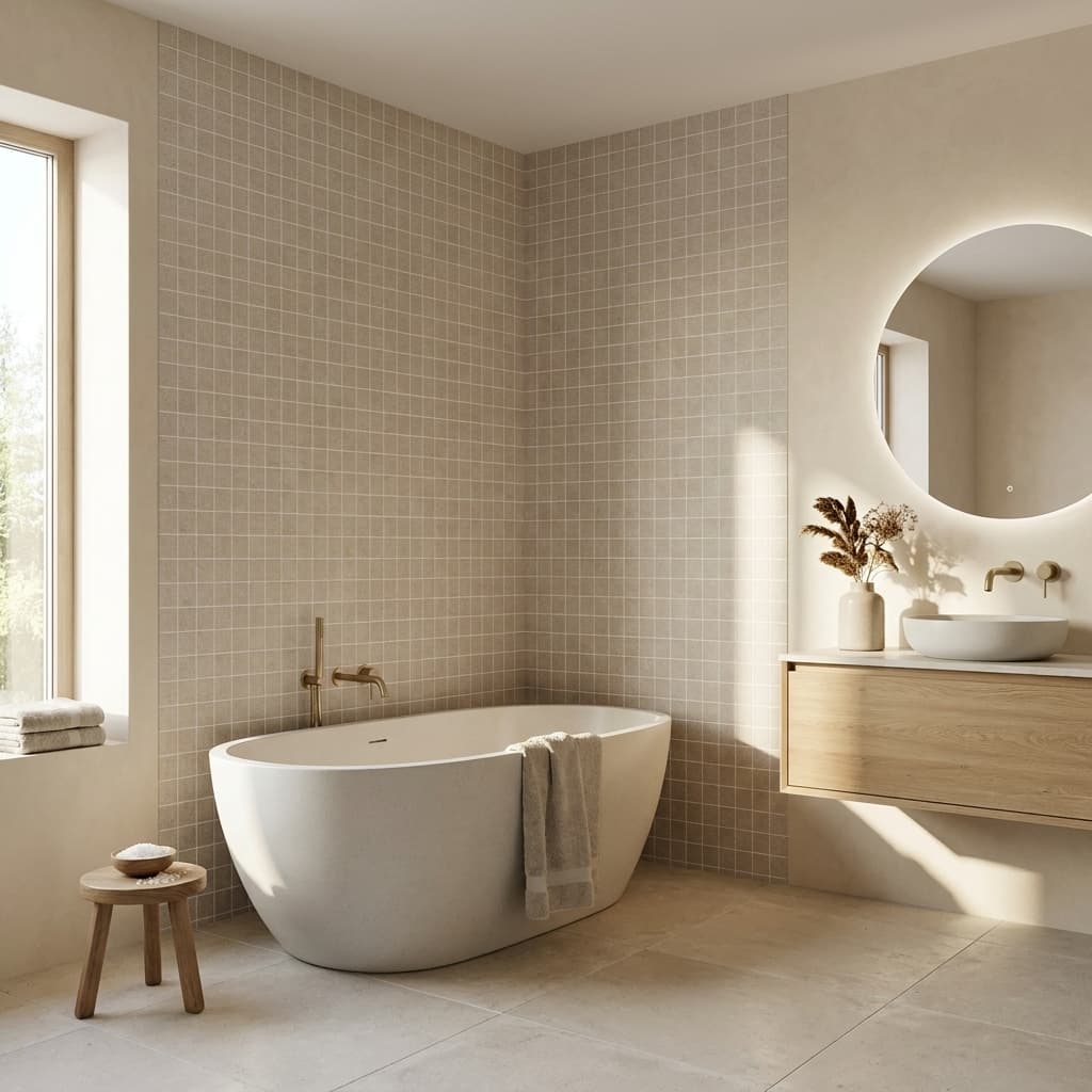 Lutezia Grey Mosaico 12x12
