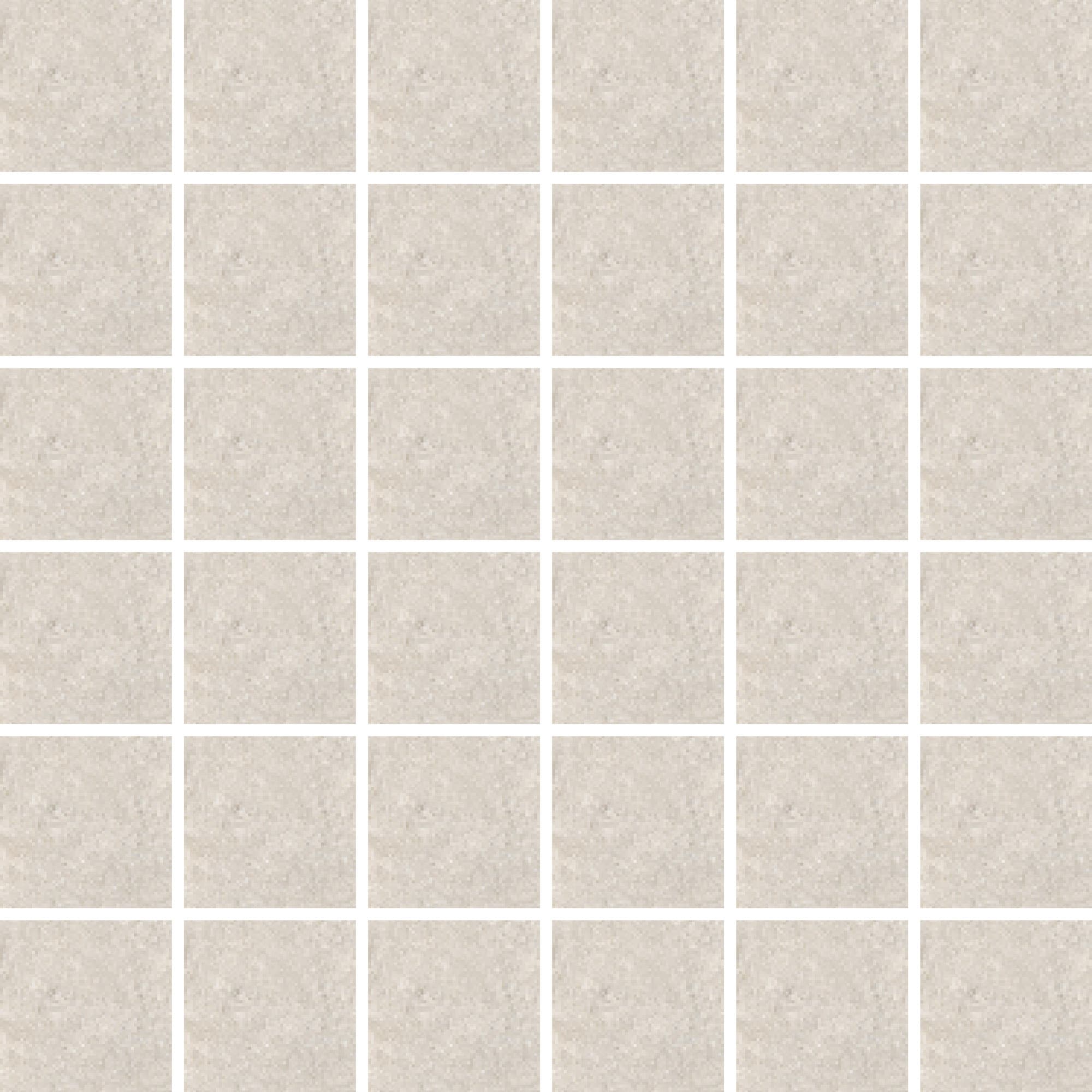 Lutezia Grey Square Mosaic