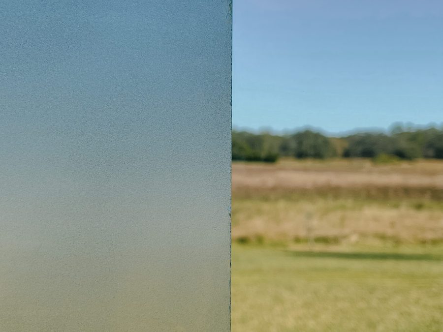 Frosted glass