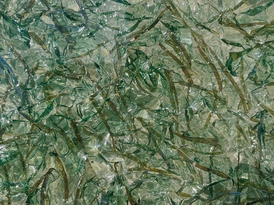 Emerald glass