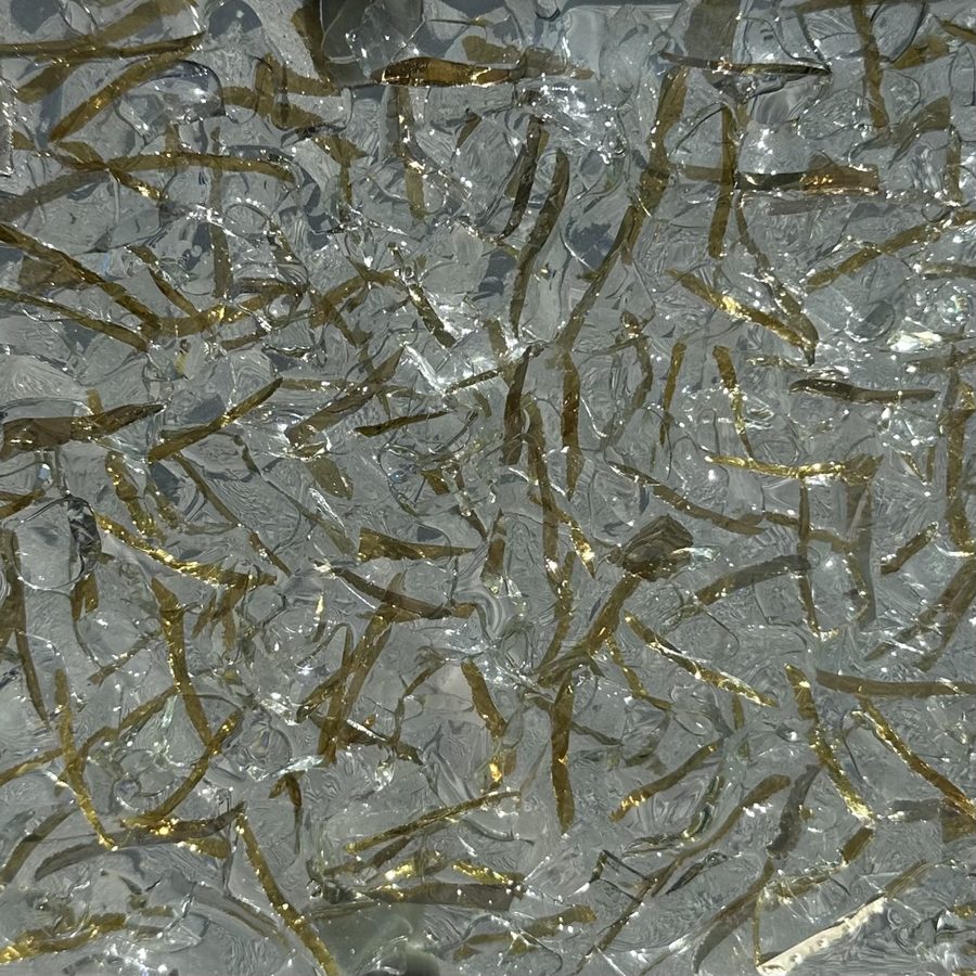 Golden glass